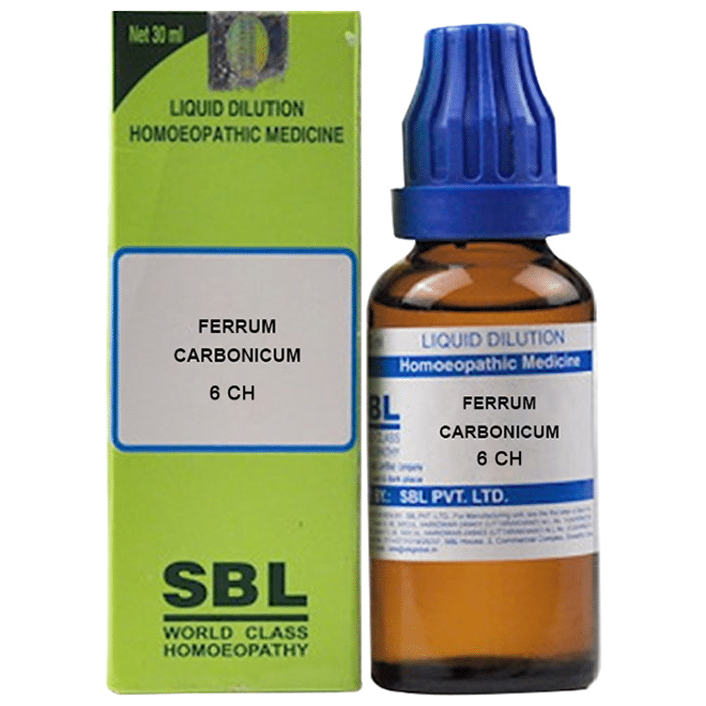 SBL Ferrum Carbonicum Dilution 6 CH SBL Ferrum Carbonicum Dilution 6 CH