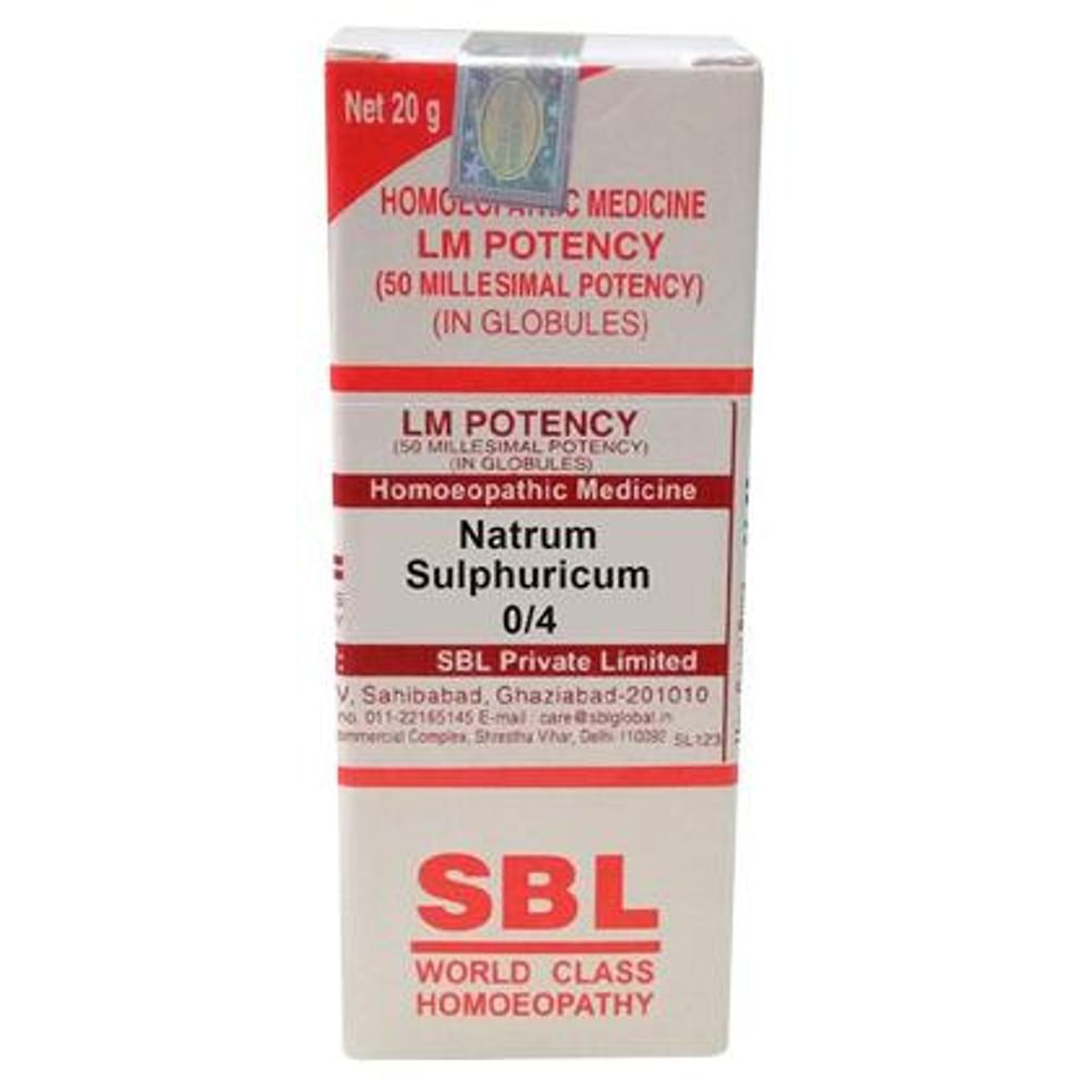 SBL Natrum Sulphuricum 0/4 LM SBL Natrum Sulphuricum 0/4 LM