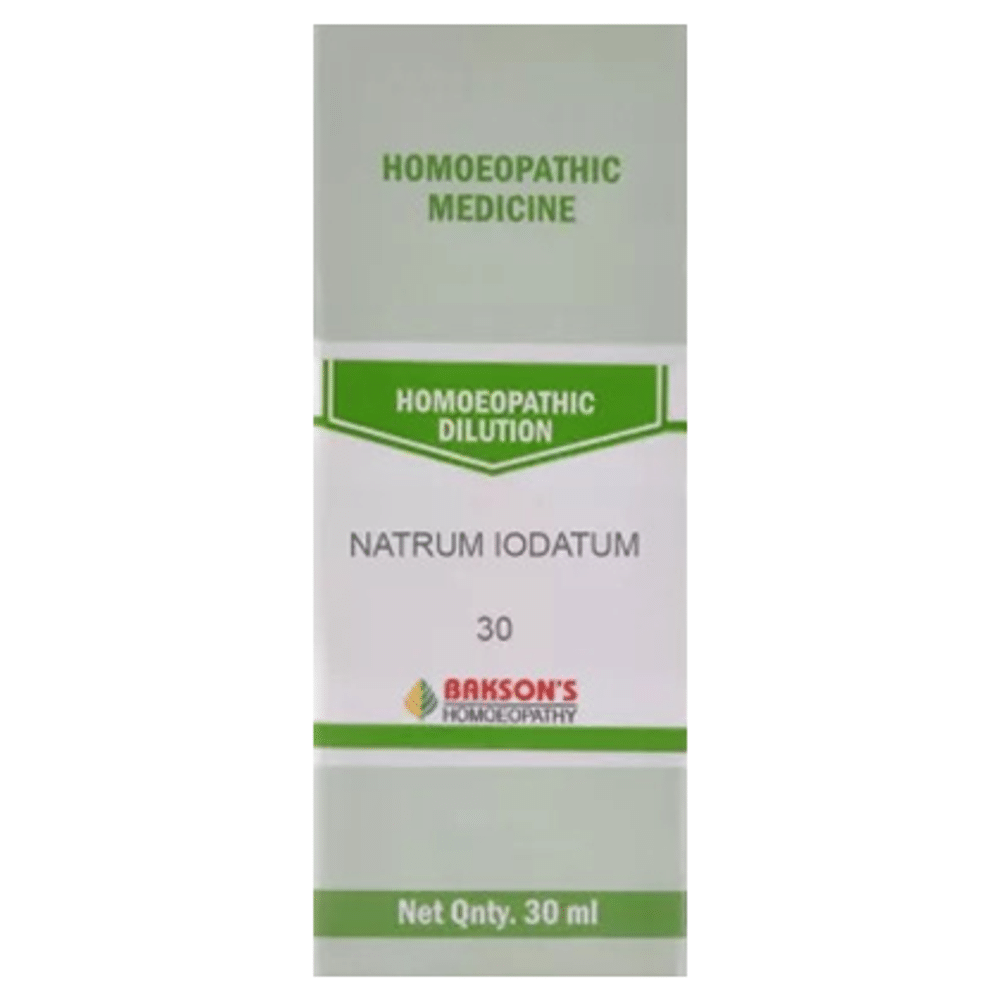 Bakson's Homeopathy Natrum Iodatum Dilution 30