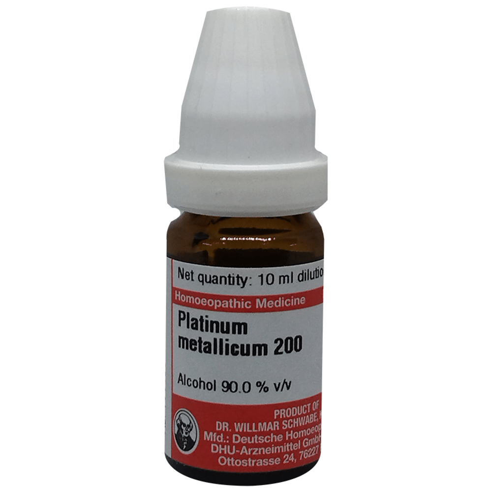 Dr Willmar Schwabe Germany Platinum Metallicum Dilution 200 Dr Willmar Schwabe Germany Platinum Metallicum Dilution 200