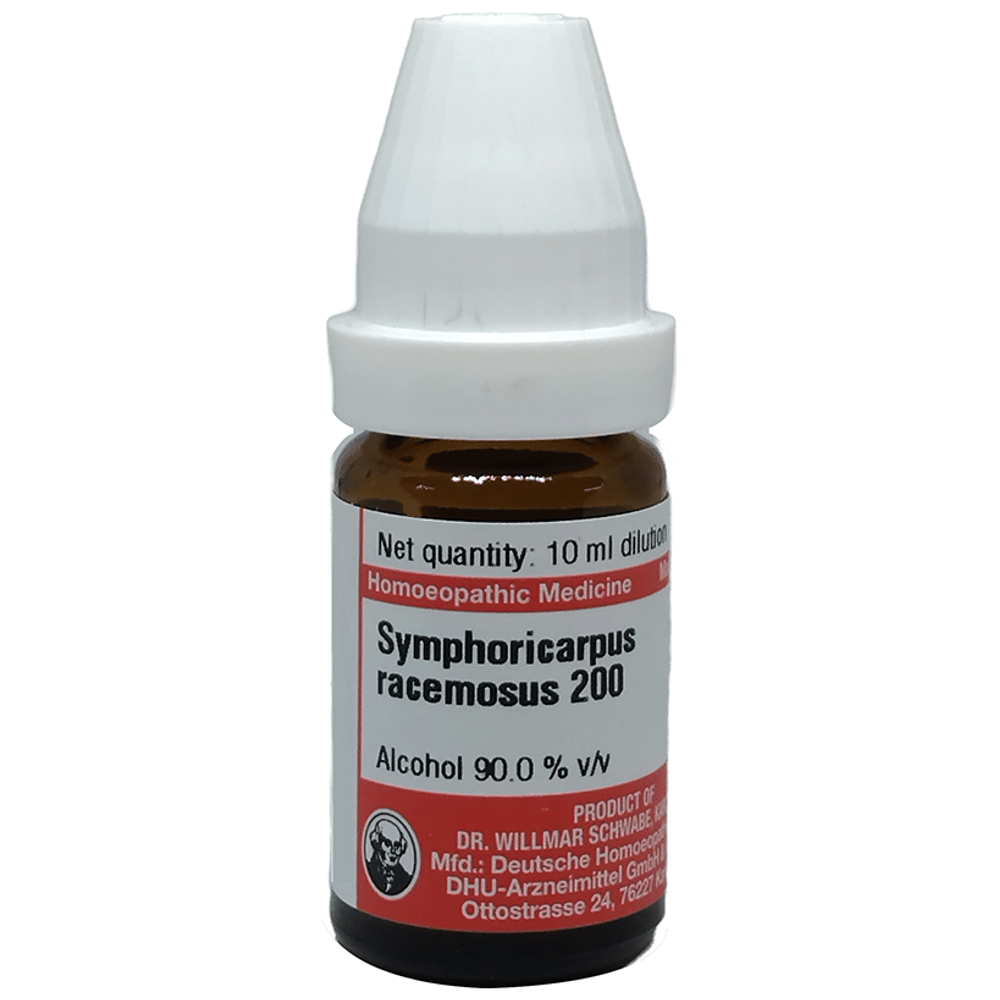 Dr Willmar Schwabe Germany Symphoricarpus Racemosus Dilution 200 Dr Willmar Schwabe Germany Symphoricarpus Racemosus Dilution 200