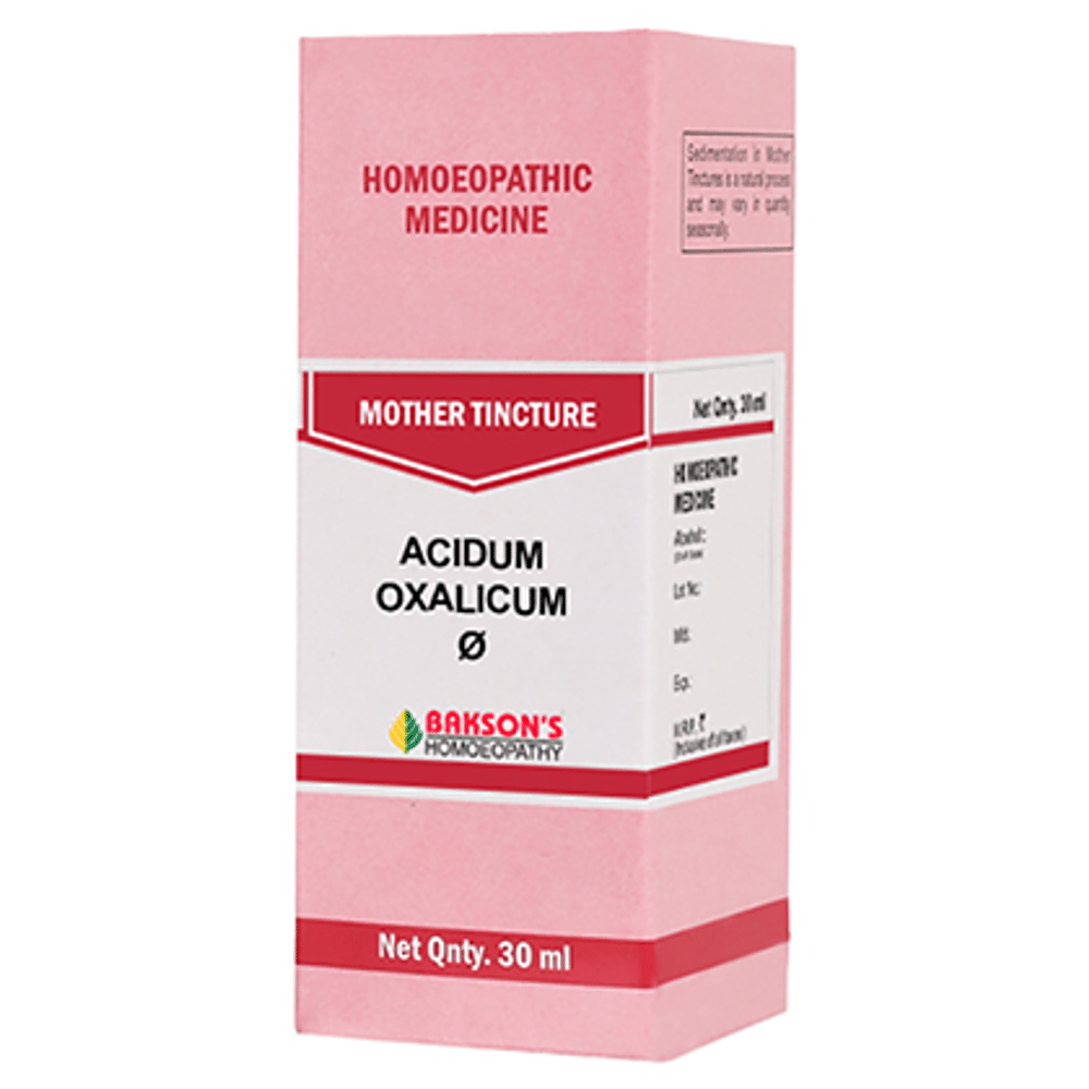 Bakson's Homeopathy Acidum Oxalicum Mother Tincture Q Bakson's Homeopathy Acidum Oxalicum Mother Tincture Q