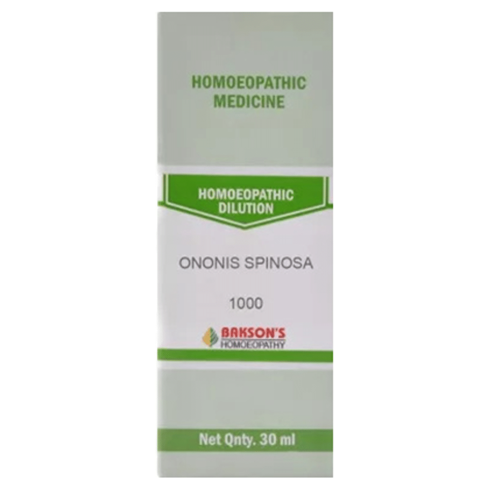 Bakson's Homeopathy Ononis Spinosa Dilution 1000 CH
