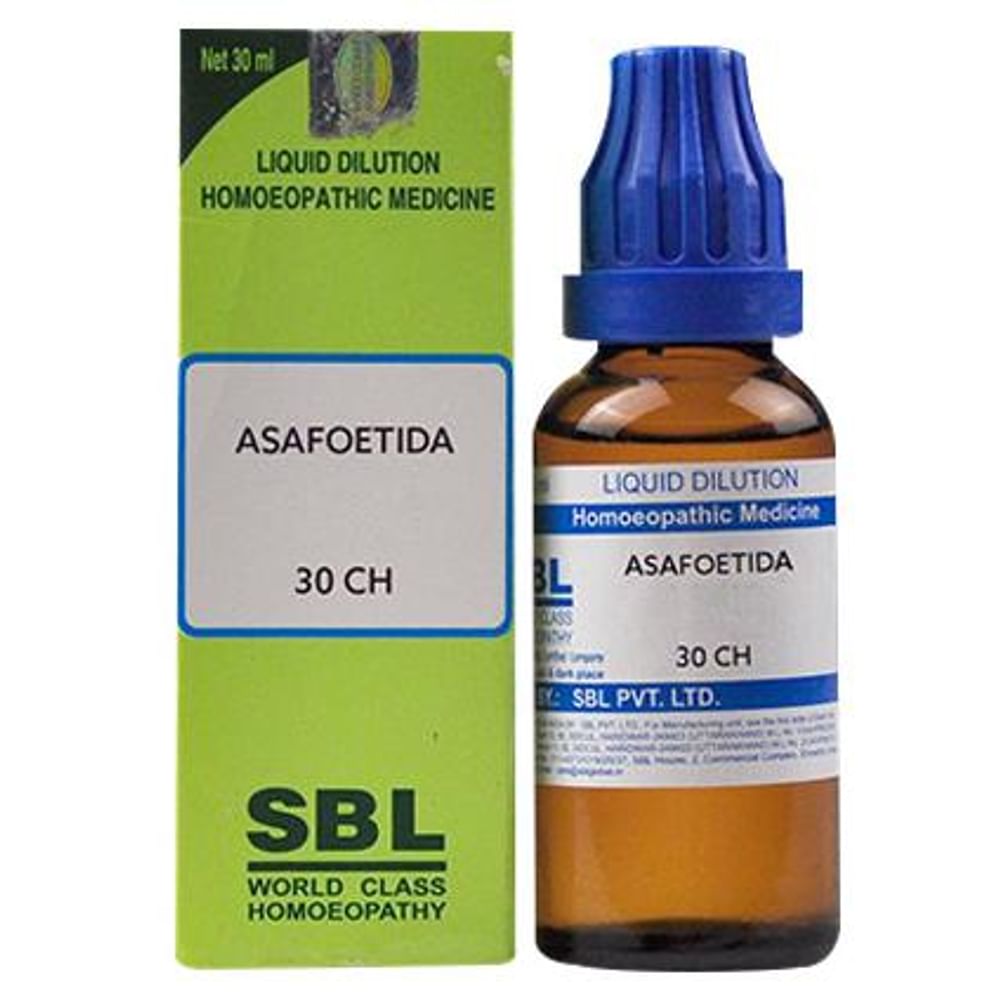 SBL Asafoetida Dilution 30 CH SBL Asafoetida Dilution 30 CH