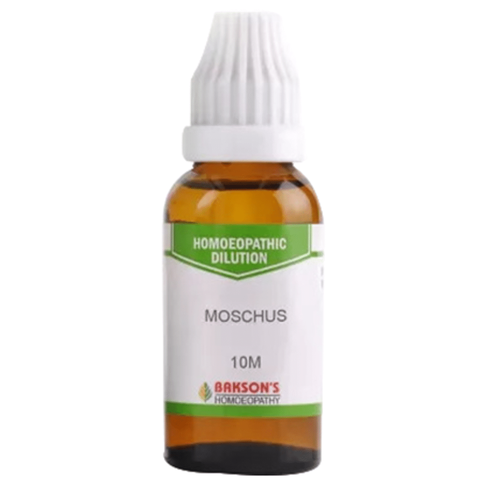 Bakson's Homeopathy Moschus Dilution 10M