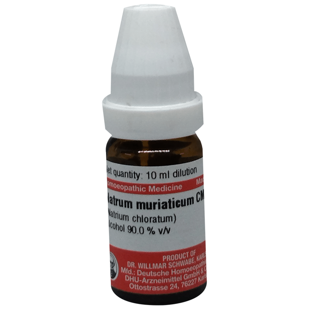 Dr Willmar Schwabe Germany Natrum Muriaticum Dilution CM Dr Willmar Schwabe Germany Natrum Muriaticum Dilution CM