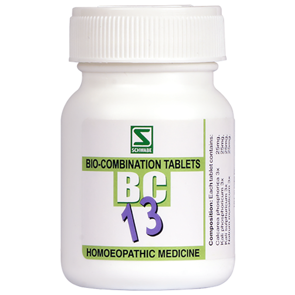 Dr Willmar Schwabe India Bio-Combination 13 (BC 13) Tablet Dr Willmar Schwabe India Bio-Combination 13 (BC 13) Tablet