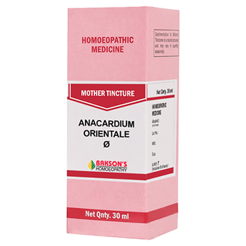 Bakson's Homeopathy Anacardium Orientale Mother Tincture Q Bakson's Homeopathy Anacardium Orientale Mother Tincture Q