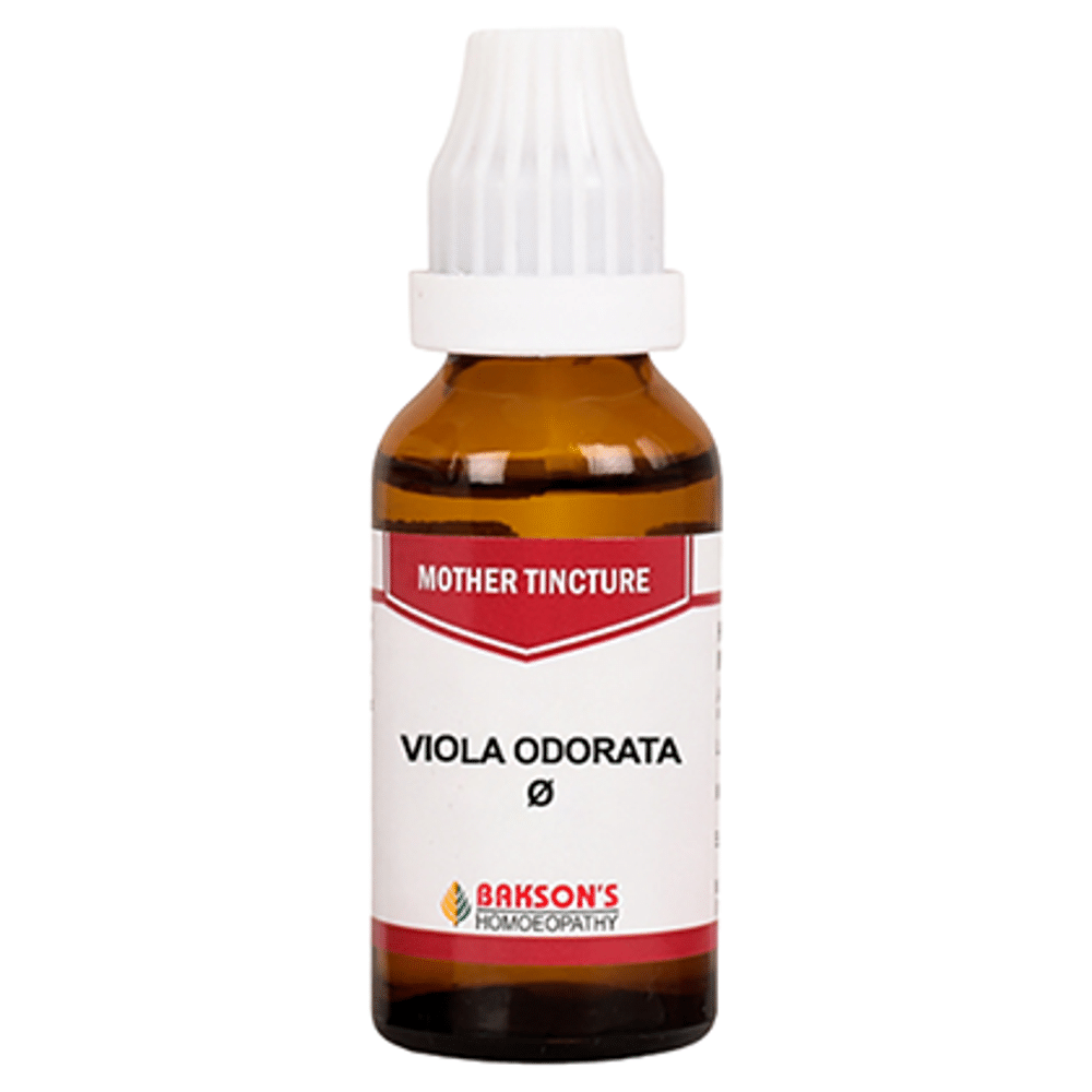 Bakson's Homeopathy Viola Odorata Mother Tincture Q Bakson's Homeopathy Viola Odorata Mother Tincture Q