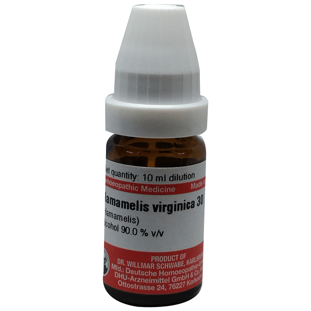 Dr Willmar Schwabe Germany Hamamelis Virginica Dilution 30 Dr Willmar Schwabe Germany Hamamelis Virginica Dilution 30
