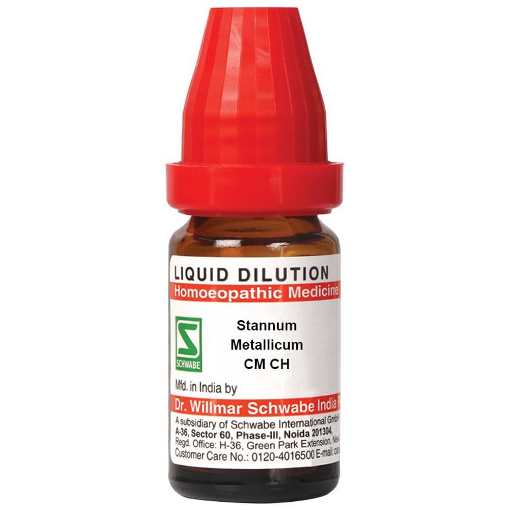 Dr Willmar Schwabe India Stannum Metallicum Dilution CM CH