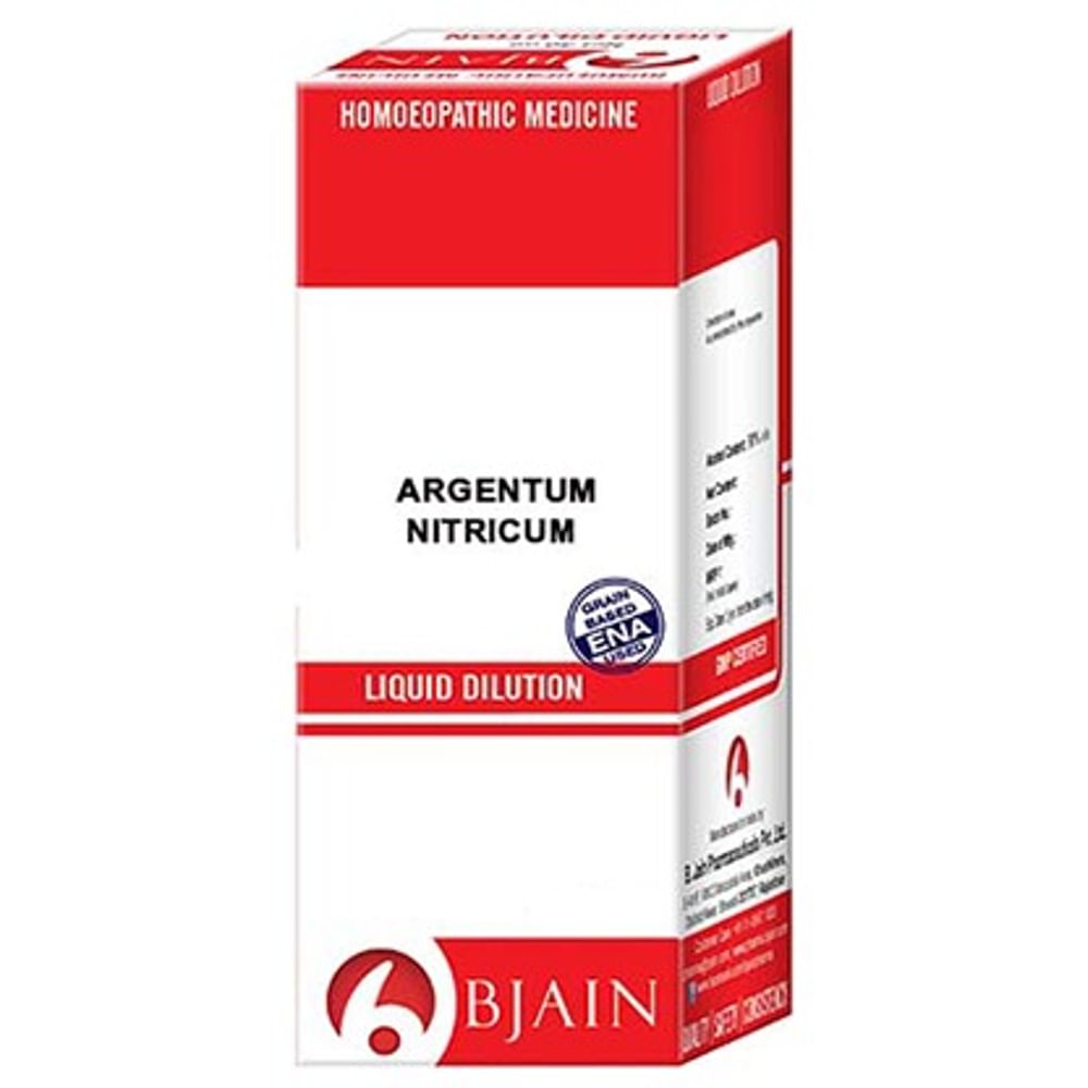 Bjain Argentum Nitricum Dilution 50M CH Bjain Argentum Nitricum Dilution 50M CH
