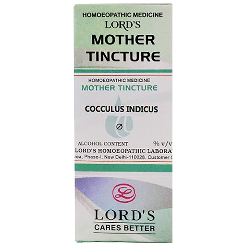 Lord's Cocculus Indicus Mother Tincture Q Lord's Cocculus Indicus Mother Tincture Q
