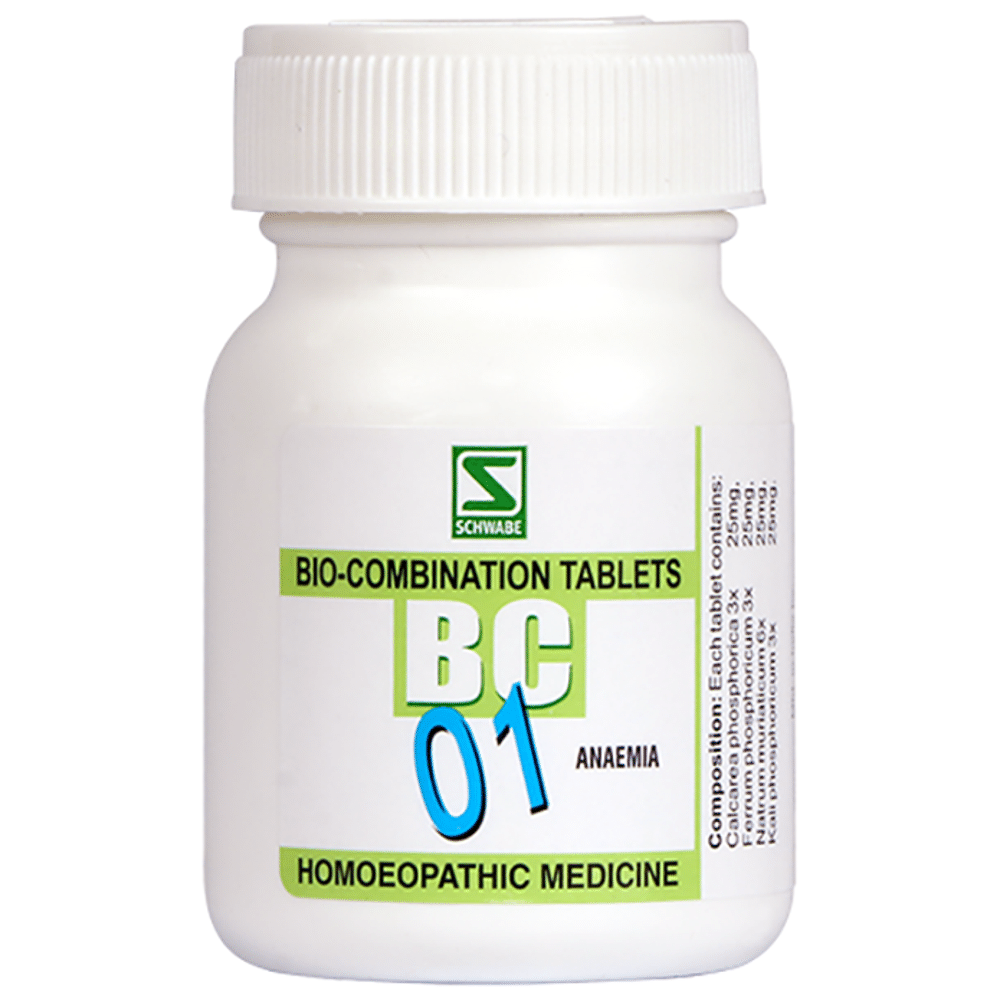 Dr Willmar Schwabe India Bio-Combination 01 (BC 01)Tablet Dr Willmar Schwabe India Bio-Combination 01 (BC 01)Tablet