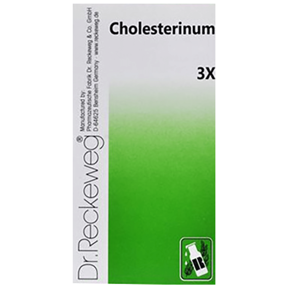 Dr. Reckeweg Cholesterinum Trituration Tablet 3X