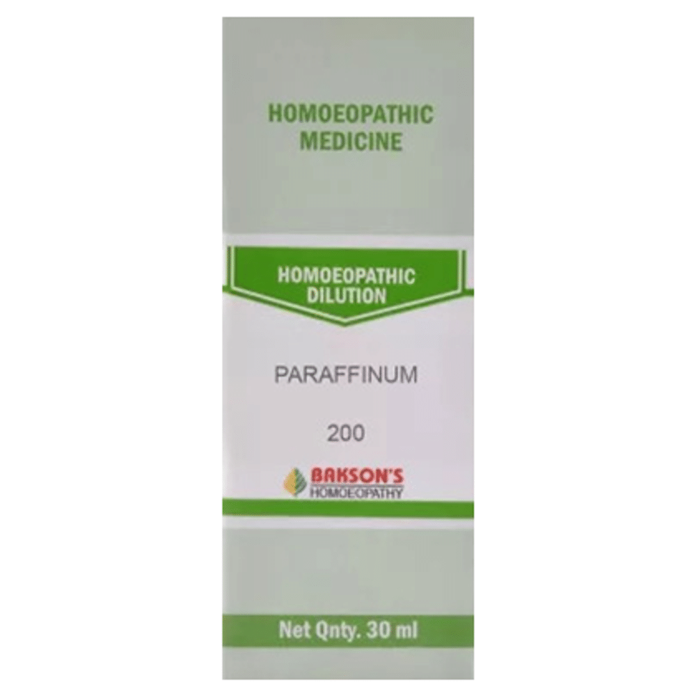 Bakson's Homeopathy Paraffinum Dilution 200 Bakson's Homeopathy Paraffinum Dilution 200