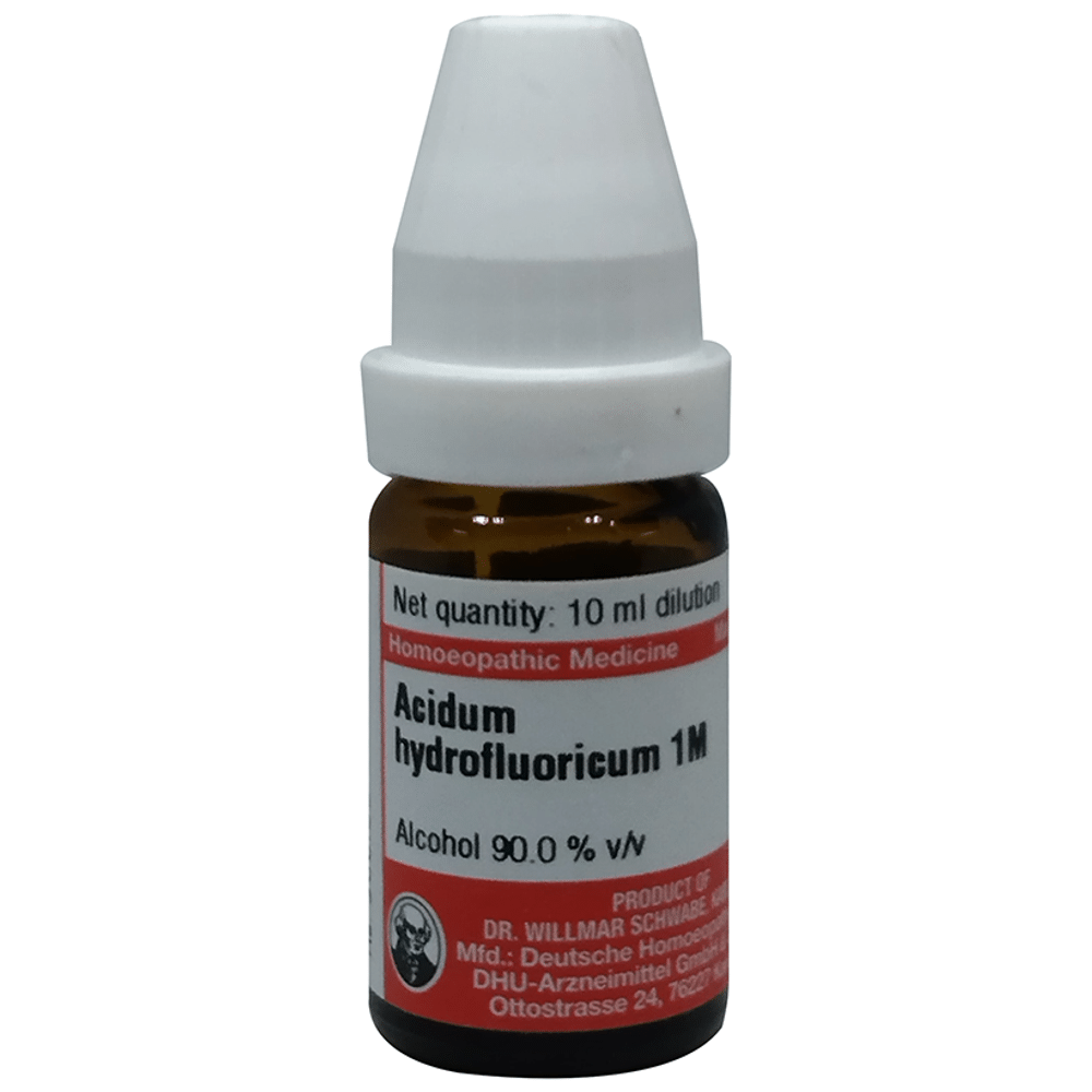 Dr Willmar Schwabe Germany Acidum Hydrofluoricum Dilution 1M Dr Willmar Schwabe Germany Acidum Hydrofluoricum Dilution 1M
