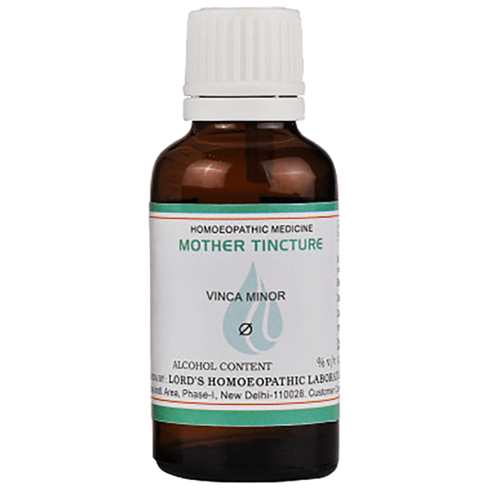 Lord's Vinca Minor Mother Tincture Q Lord's Vinca Minor Mother Tincture Q