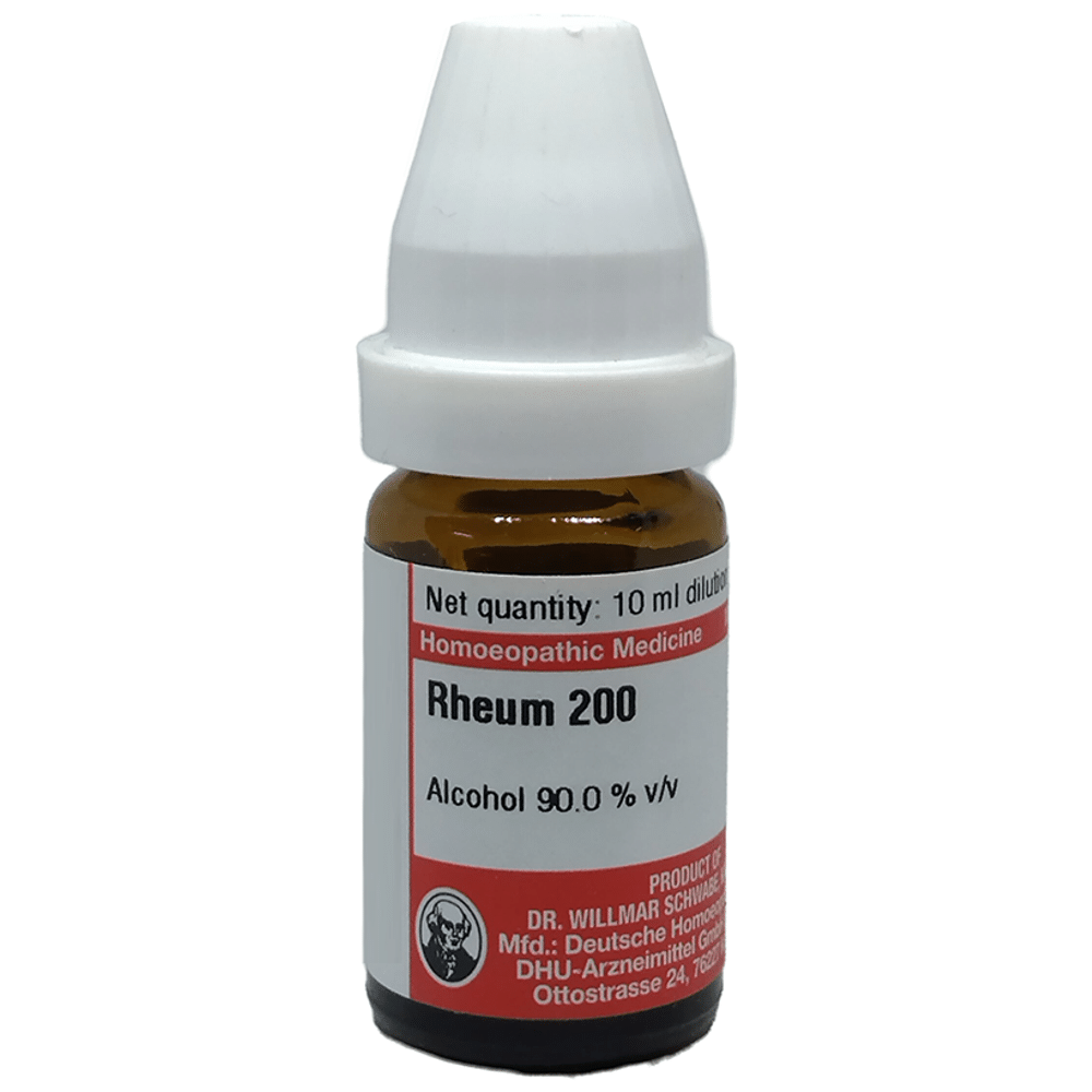 Dr Willmar Schwabe Germany Rheum Dilution 200 Dr Willmar Schwabe Germany Rheum Dilution 200