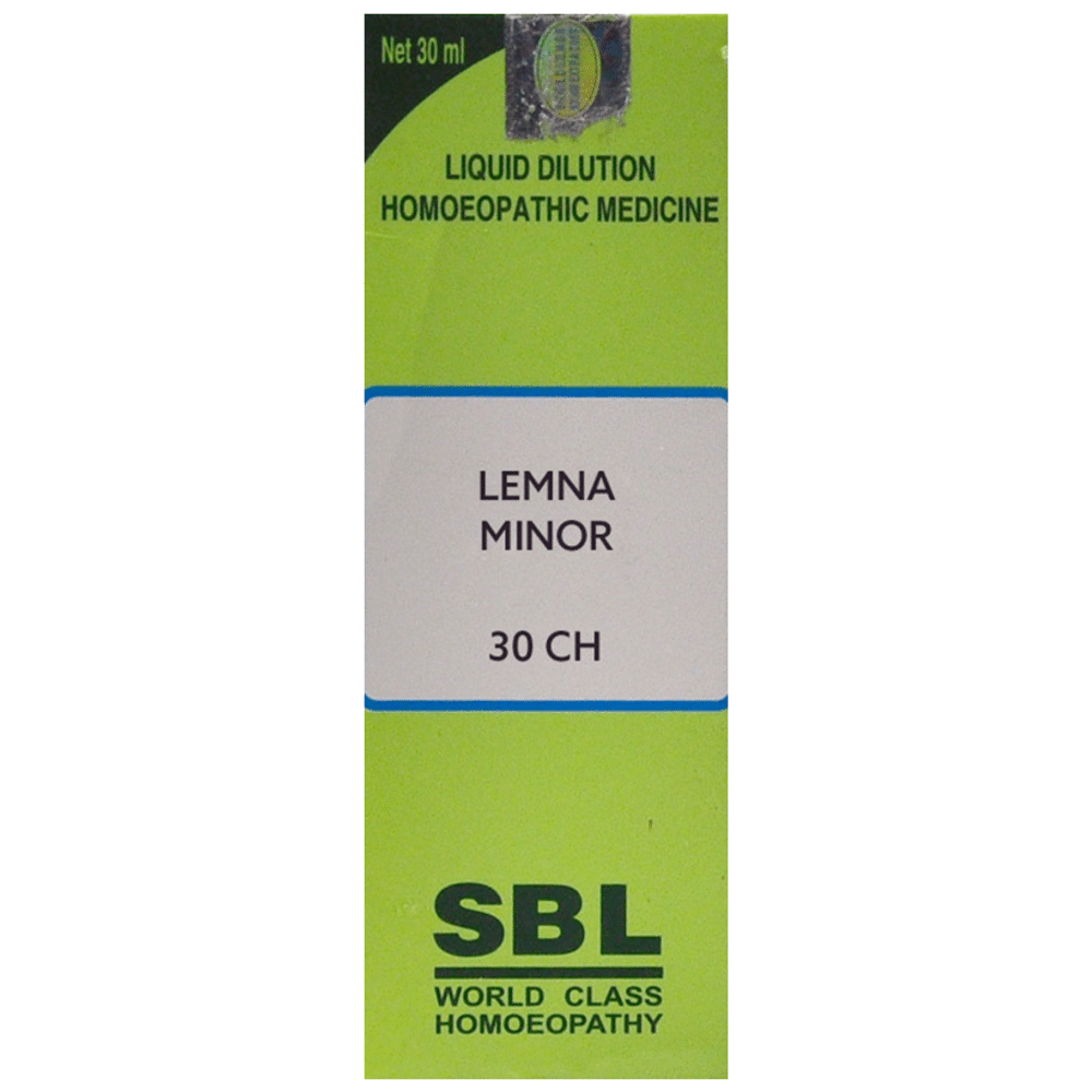 SBL Lemna Minor Dilution 30 CH SBL Lemna Minor Dilution 30 CH
