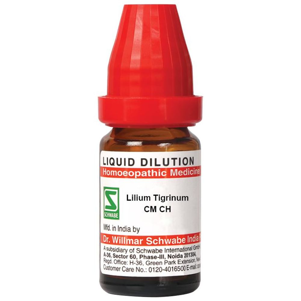 Dr Willmar Schwabe India Lilium Tigrinum Dilution CM CH Dr Willmar Schwabe India Lilium Tigrinum Dilution CM CH
