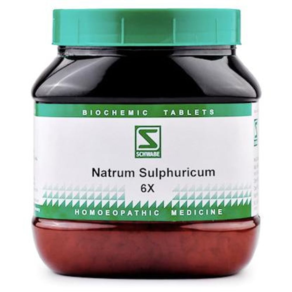 Dr Willmar Schwabe India Natrum Sulphuricum Biochemic Tablet 6X Dr Willmar Schwabe India Natrum Sulphuricum Biochemic Tablet 6X