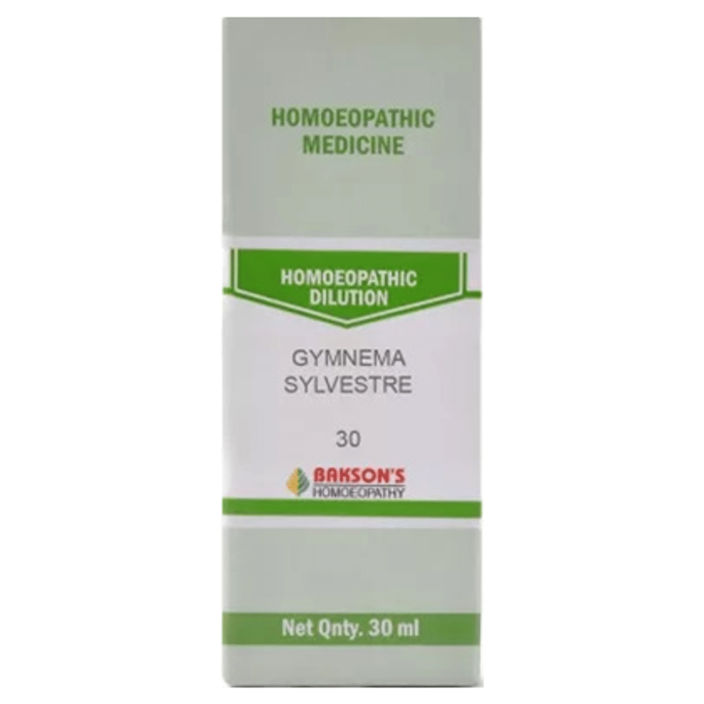 Bakson's Homeopathy Gymnema Sylvestre Dilution 30