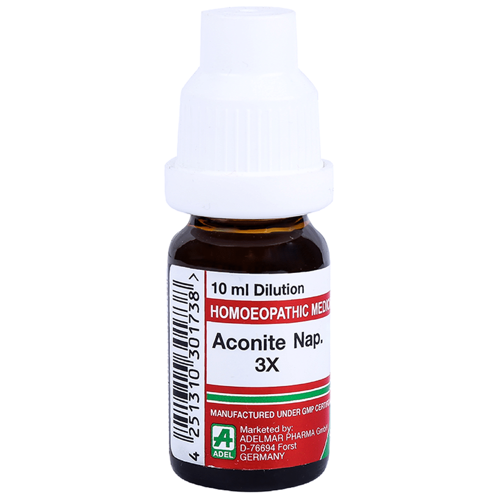 ADEL Aconitum Napellus Dilution 3X ADEL Aconitum Napellus Dilution 3X