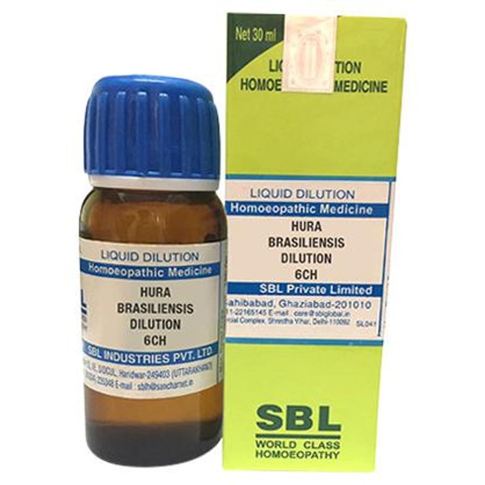 SBL Hura Brasiliensis Dilution 6 CH SBL Hura Brasiliensis Dilution 6 CH
