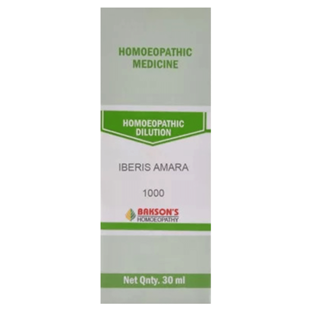 Bakson's Homeopathy Iberis Amara Dilution 1000 CH