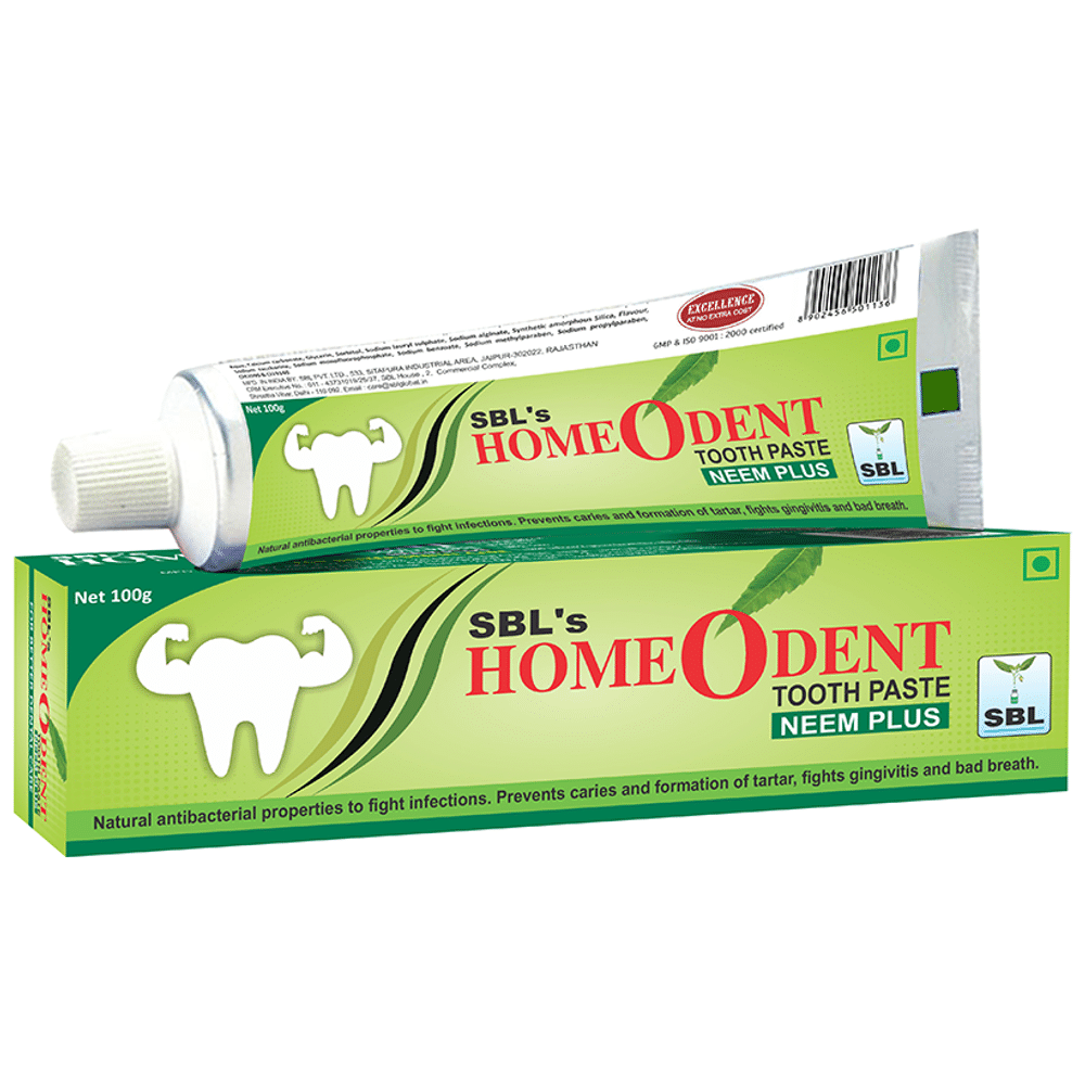 SBL Homeodent Neem Plus Toothpaste SBL Homeodent Neem Plus Toothpaste