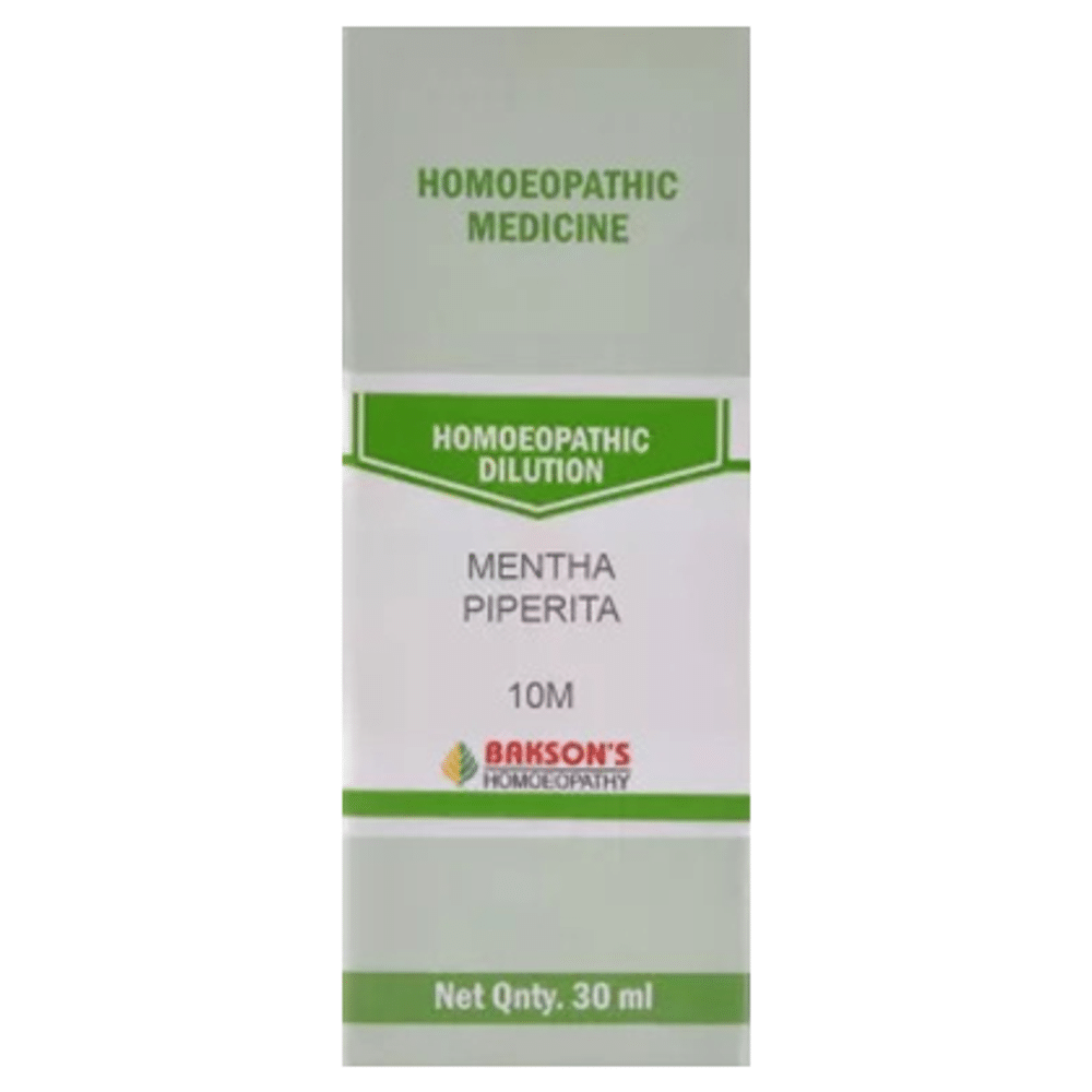 Bakson's Homeopathy Mentha Piperita Dilution 10M