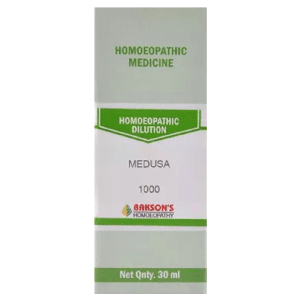 Bakson's Homeopathy Medusa Dilution 1000 CH