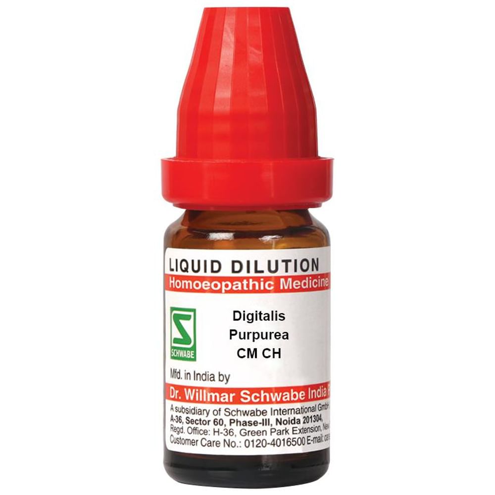 Dr Willmar Schwabe India Digitalis Purpurea Dilution CM CH