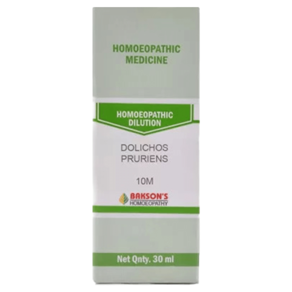 Bakson's Homeopathy Dolichos Pruriens Dilution 10M Bakson's Homeopathy Dolichos Pruriens Dilution 10M