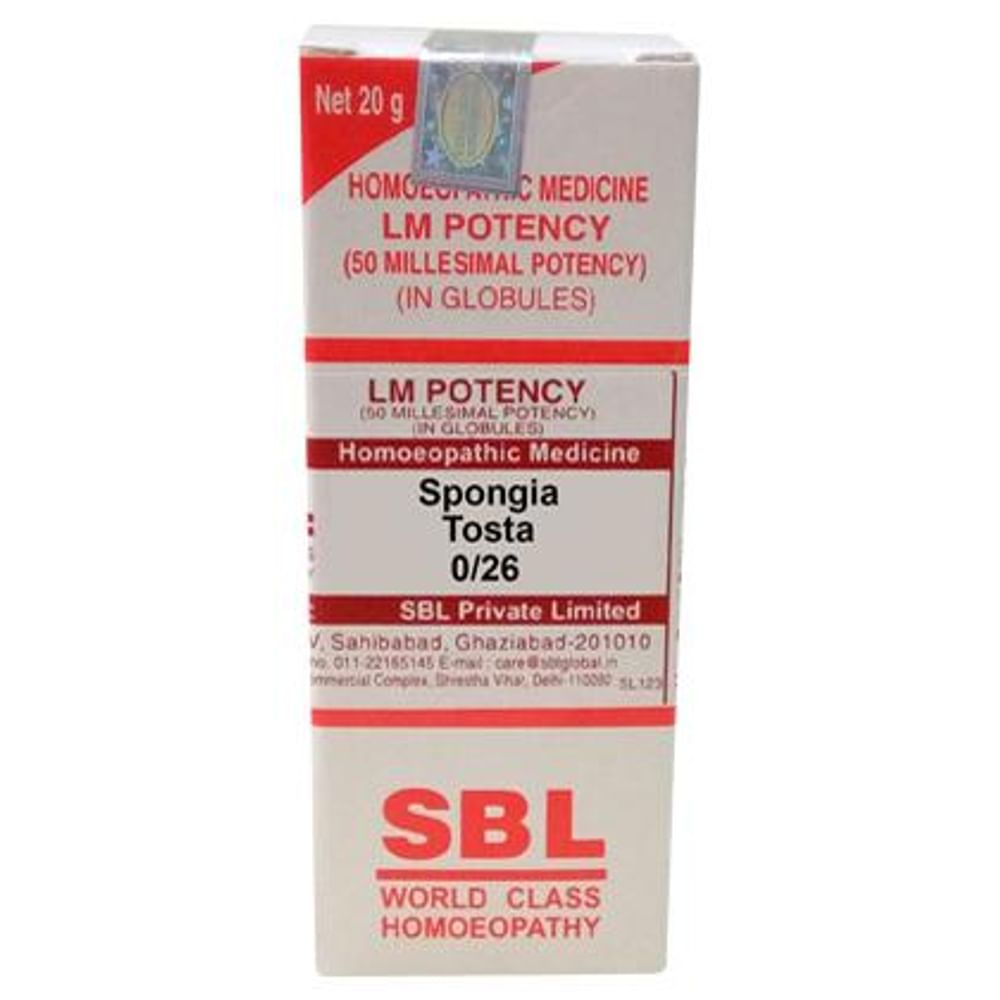 SBL Spongia Tosta 0/26 LM SBL Spongia Tosta 0/26 LM