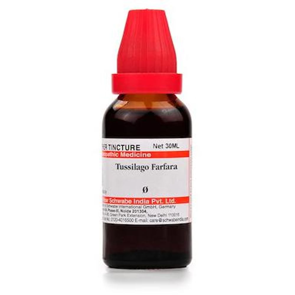 Dr Willmar Schwabe India Tussilago Farfara Mother Tincture Q Dr Willmar Schwabe India Tussilago Farfara Mother Tincture Q