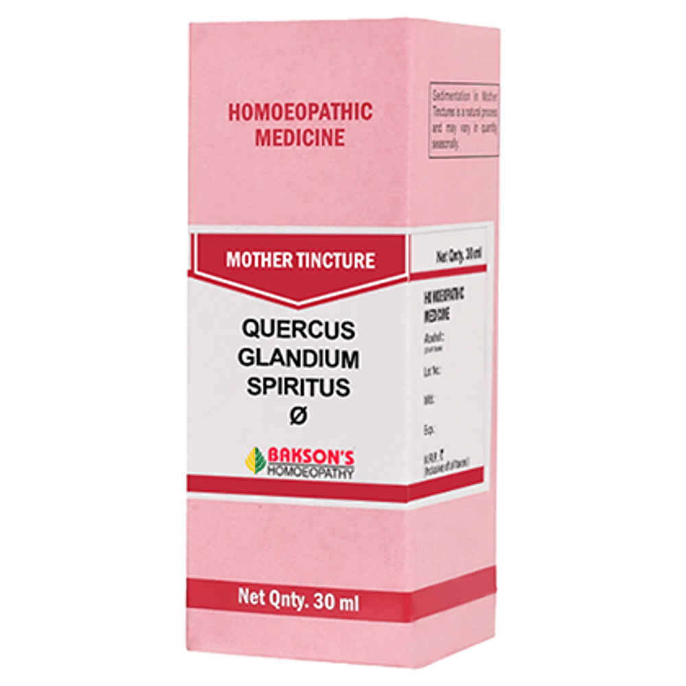 Bakson's Homeopathy Quercus Glandium Spiritus  Mother Tincture Q