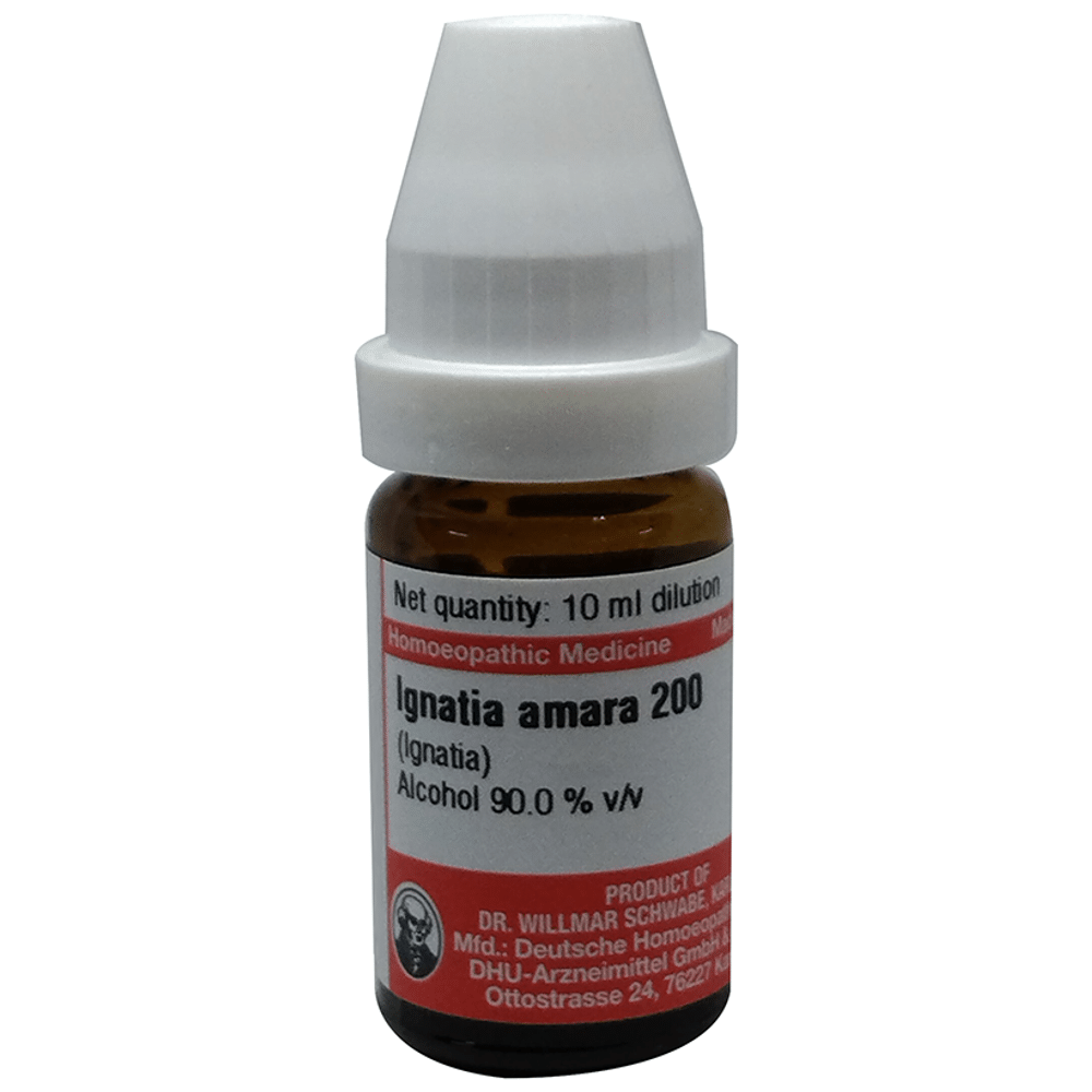 Dr Willmar Schwabe Germany Ignatia Amara Dilution 200 Dr Willmar Schwabe Germany Ignatia Amara Dilution 200