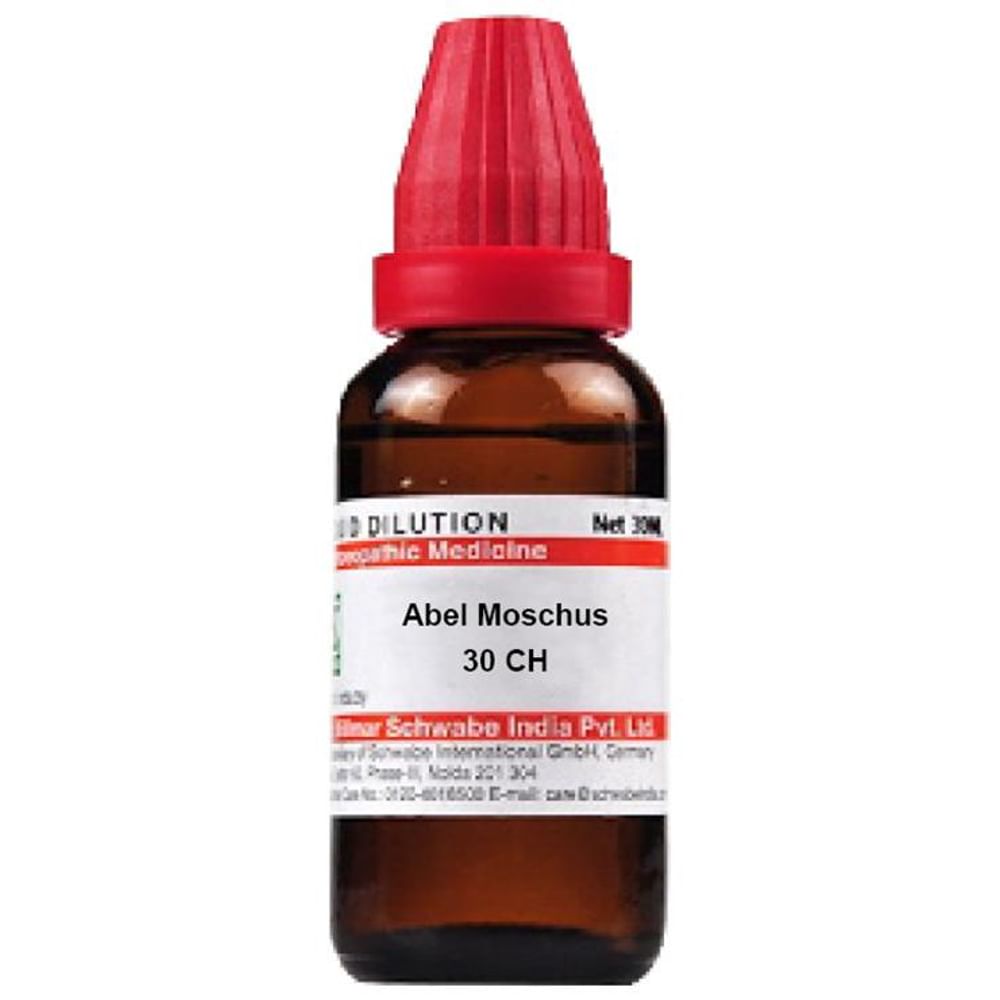 Dr Willmar Schwabe India Abel Moschus Dilution 30 CH Dr Willmar Schwabe India Abel Moschus Dilution 30 CH