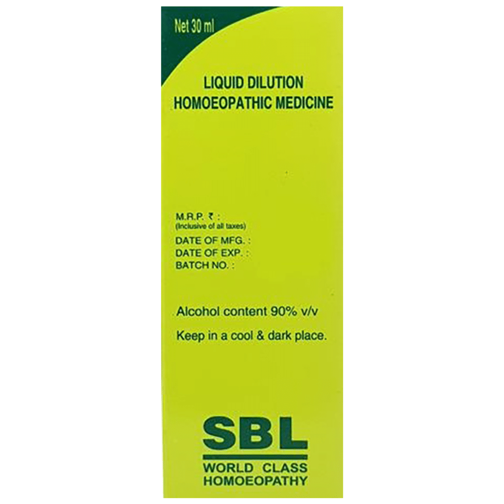 SBL Sulphur Iodatum Dilution 1000 CH SBL Sulphur Iodatum Dilution 1000 CH