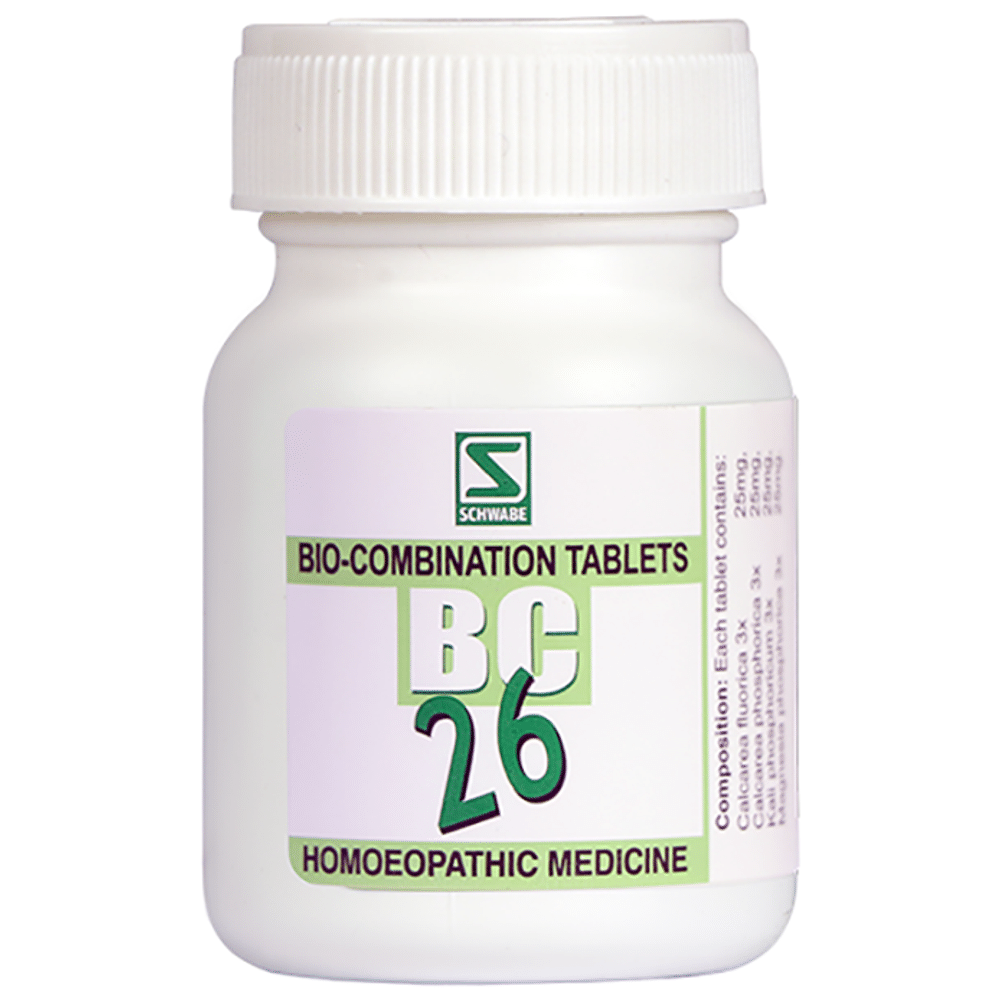 Dr Willmar Schwabe India Bio-Combination 26 (BC 26) Tablet Dr Willmar Schwabe India Bio-Combination 26 (BC 26) Tablet