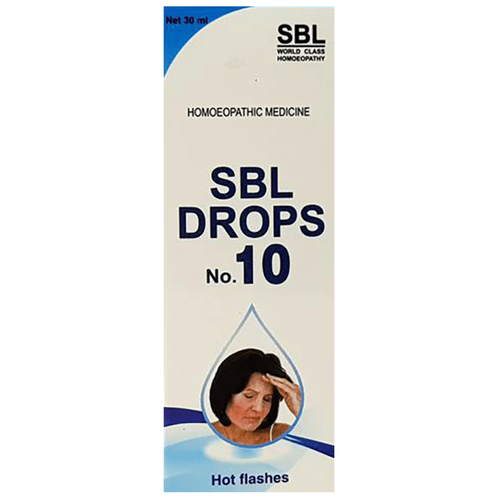 SBL Drops No. 10 (For Hot Flashes) SBL Drops No. 10 (For Hot Flashes)