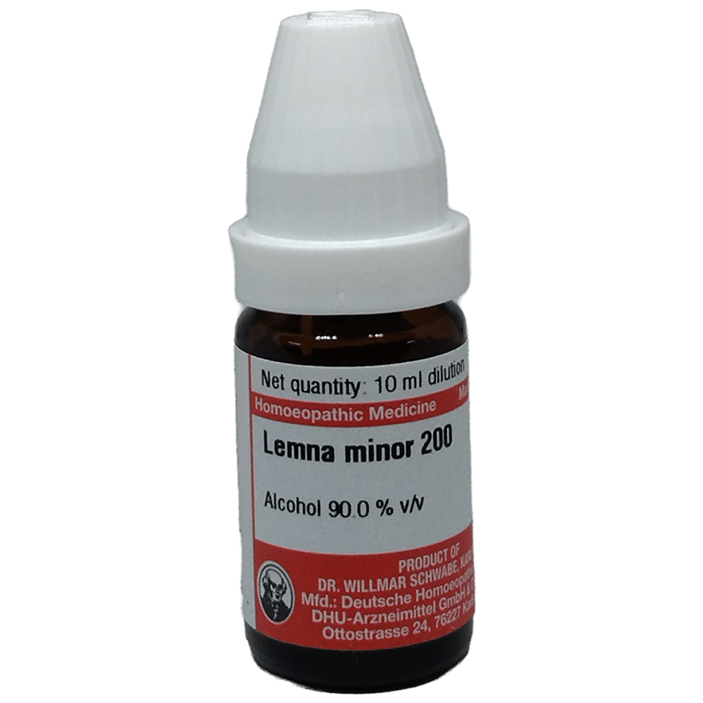Dr Willmar Schwabe Germany Lemna Minor Dilution 200