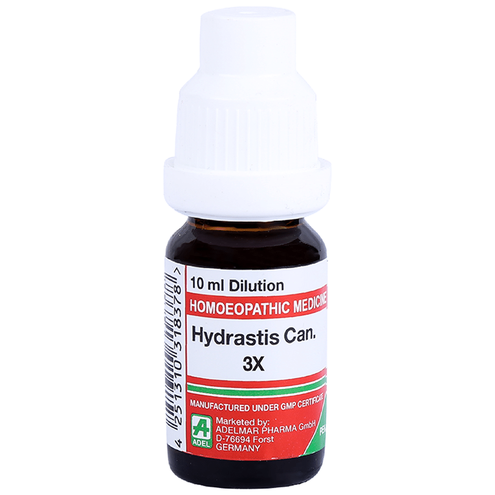 ADEL Hydrastis Can. Dilution 3X ADEL Hydrastis Can. Dilution 3X