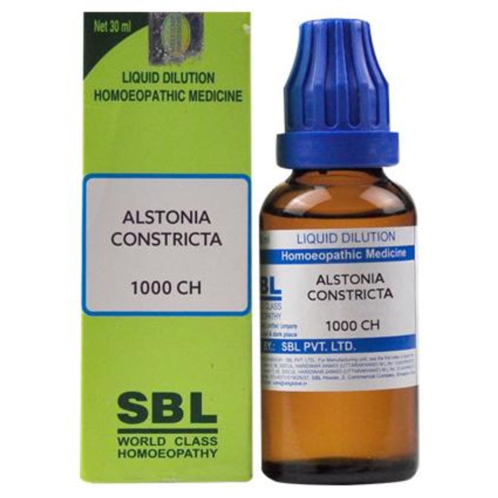 SBL Alstonia Constricta Dilution 1000 CH SBL Alstonia Constricta Dilution 1000 CH