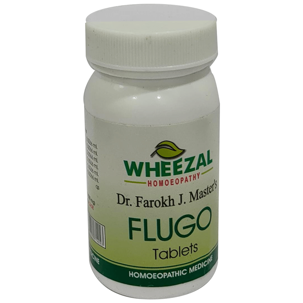 Wheezal Dr. Farokh J. Master's Flugo Tablet Wheezal Dr. Farokh J. Master's Flugo Tablet