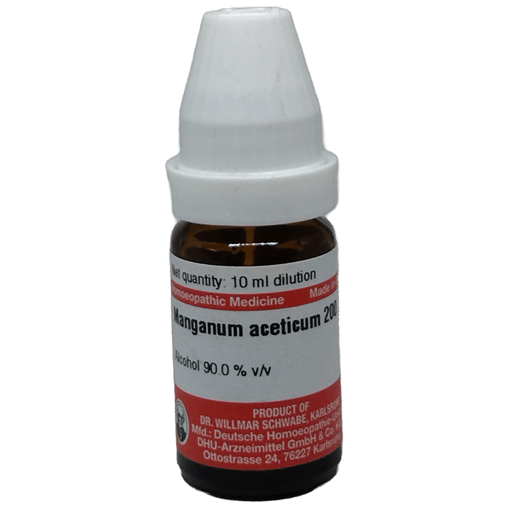 Dr Willmar Schwabe Germany Manganum Aceticum Dilution 200 Dr Willmar Schwabe Germany Manganum Aceticum Dilution 200