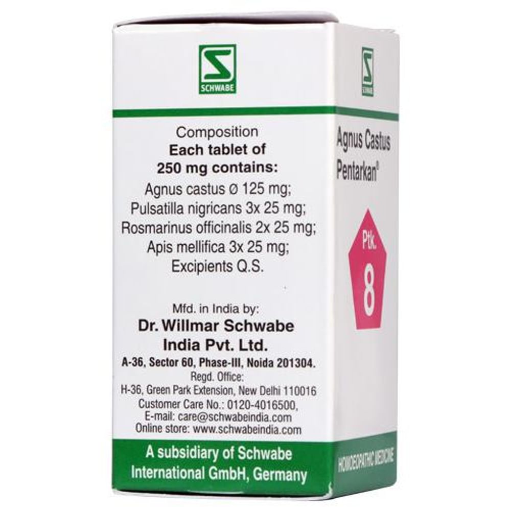 Dr Willmar Schwabe India Agnus Castus Pentarkan Tablet