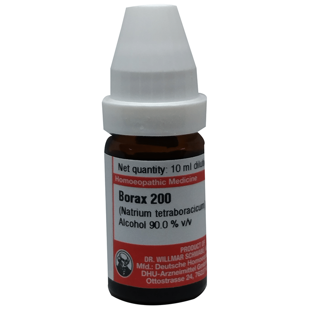 Dr Willmar Schwabe Germany Borax Dilution 200 Dr Willmar Schwabe Germany Borax Dilution 200